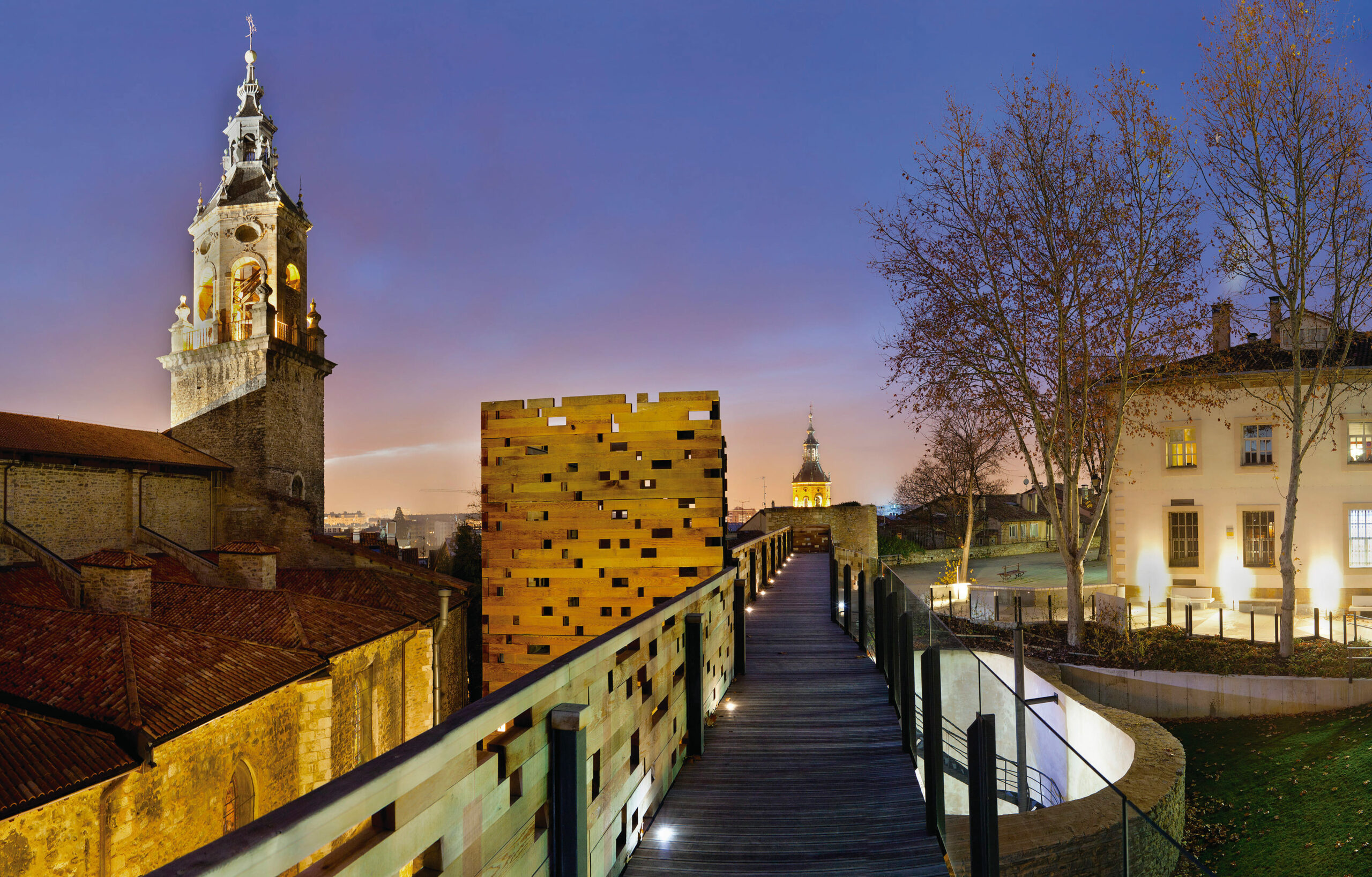 VITORIA GASTEIZ_MurallaAtardecer